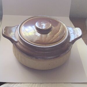 Beautiful Pottery Covered Dish
